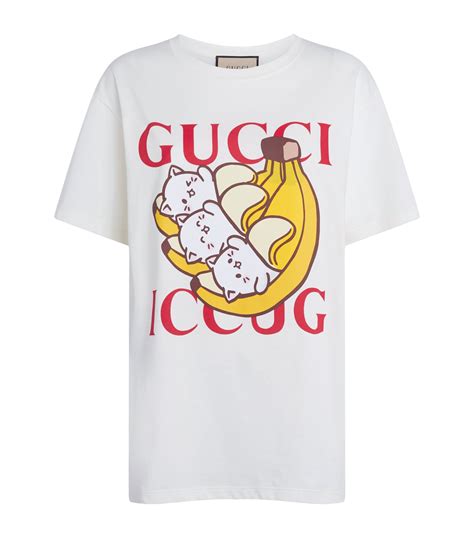 gucci banana t shirt|gucci banana necklace.